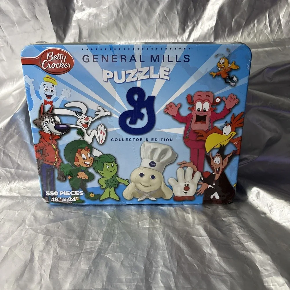 SEALED General Mills Puzzle‎ 550 Pieces Betty Crocker GM Collectors Edition NIB